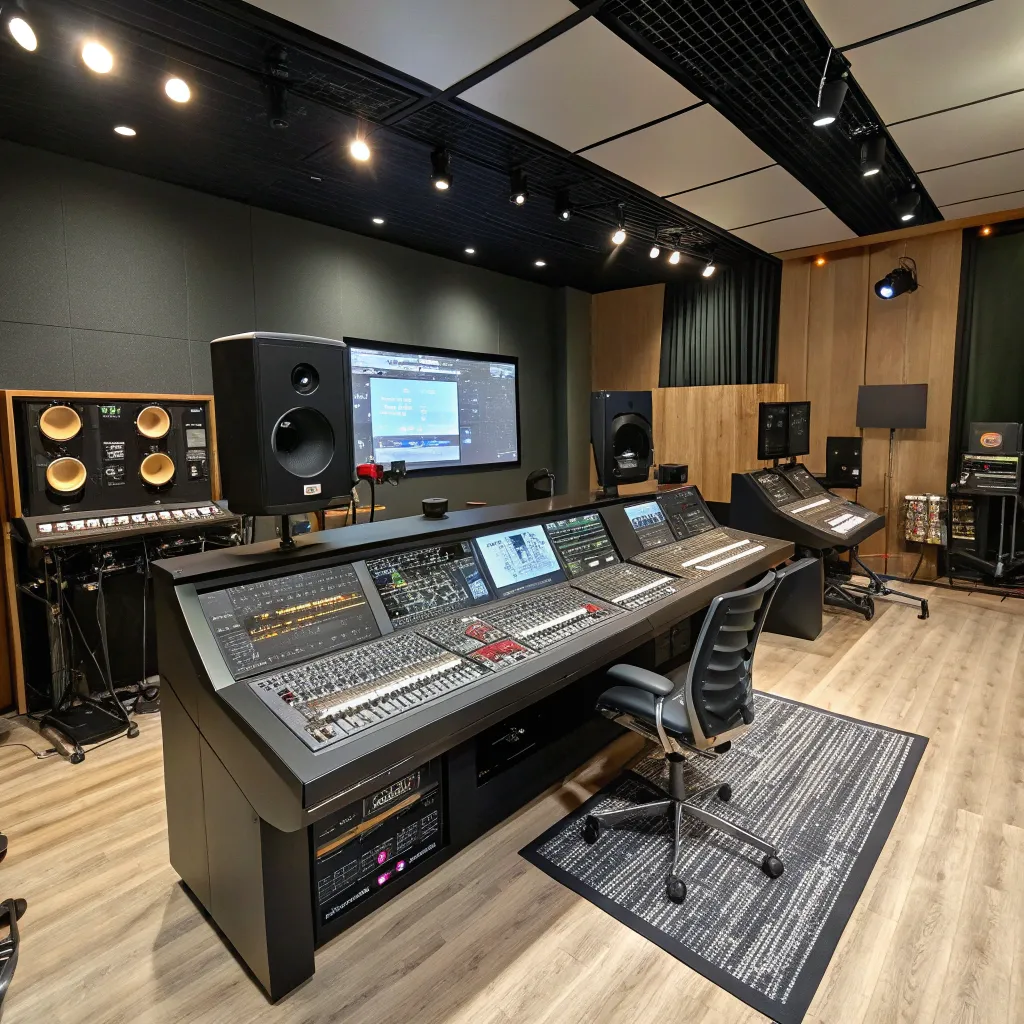 High-end equipment in SILQORNAVEX Studio